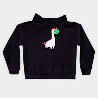 Wannabe Unicorn Dinosaur Kids Hoodie